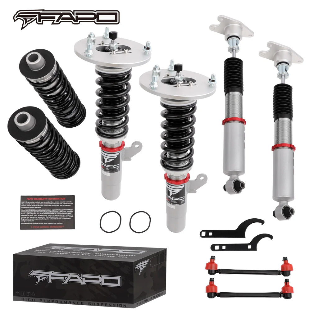 FAPO Coilovers for BMW F30/F32/F33/F36 AWD/RWD (2013+) (3 Bolt)