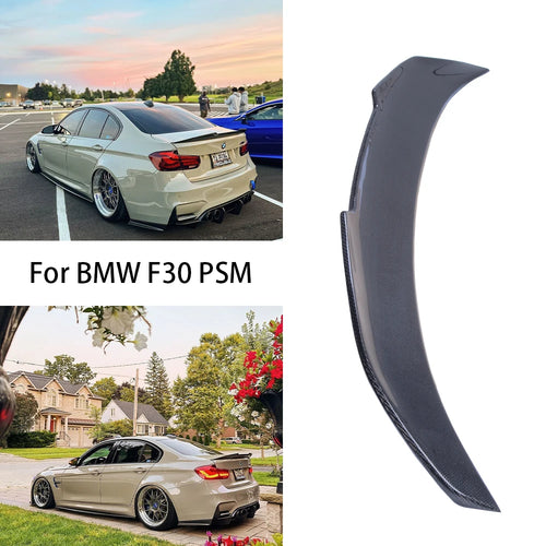BMW F30/F80 PSM Style Carbon Fiber Trunk Spoiler