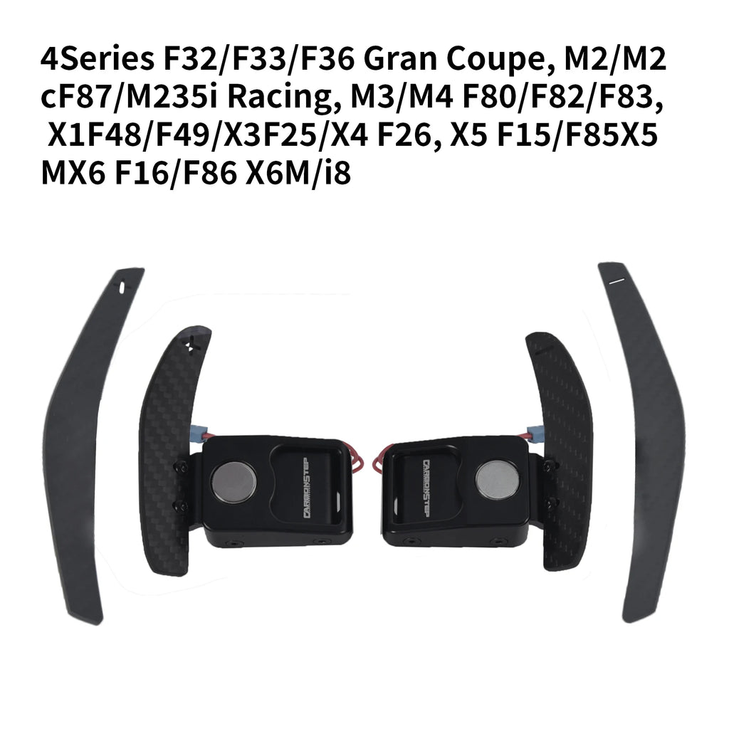 Magnetic Dry Carbon Fiber Paddle Shifters for BMW F Series