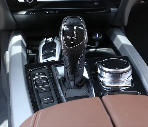 BMW F-Chassis Zf8 Gear Selector Carbon Fiber Overlay trim