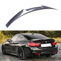 BMW F32 M4 Style Carbon Fiber Trunk Spoiler (2013–2019)