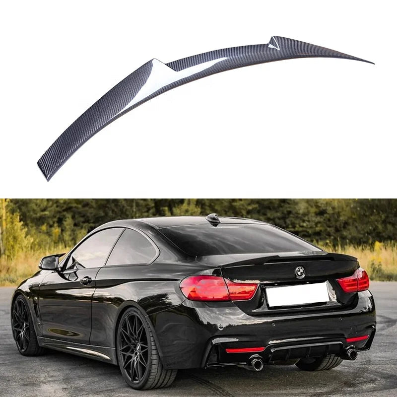 BMW F32 M4 Style Carbon Fiber Trunk Spoiler (2013–2019)